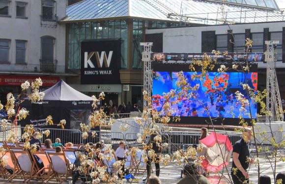 FREE outdoor cinema in Kings Square this weekend set to show The LEGO Movie and The Greatest Showman