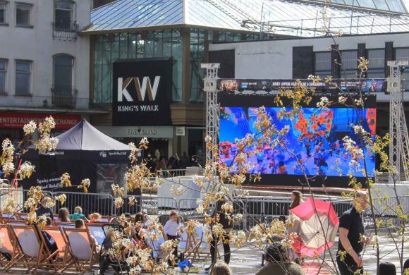 FREE outdoor cinema in Kings Square this weekend set to show The LEGO Movie and The Greatest Showman