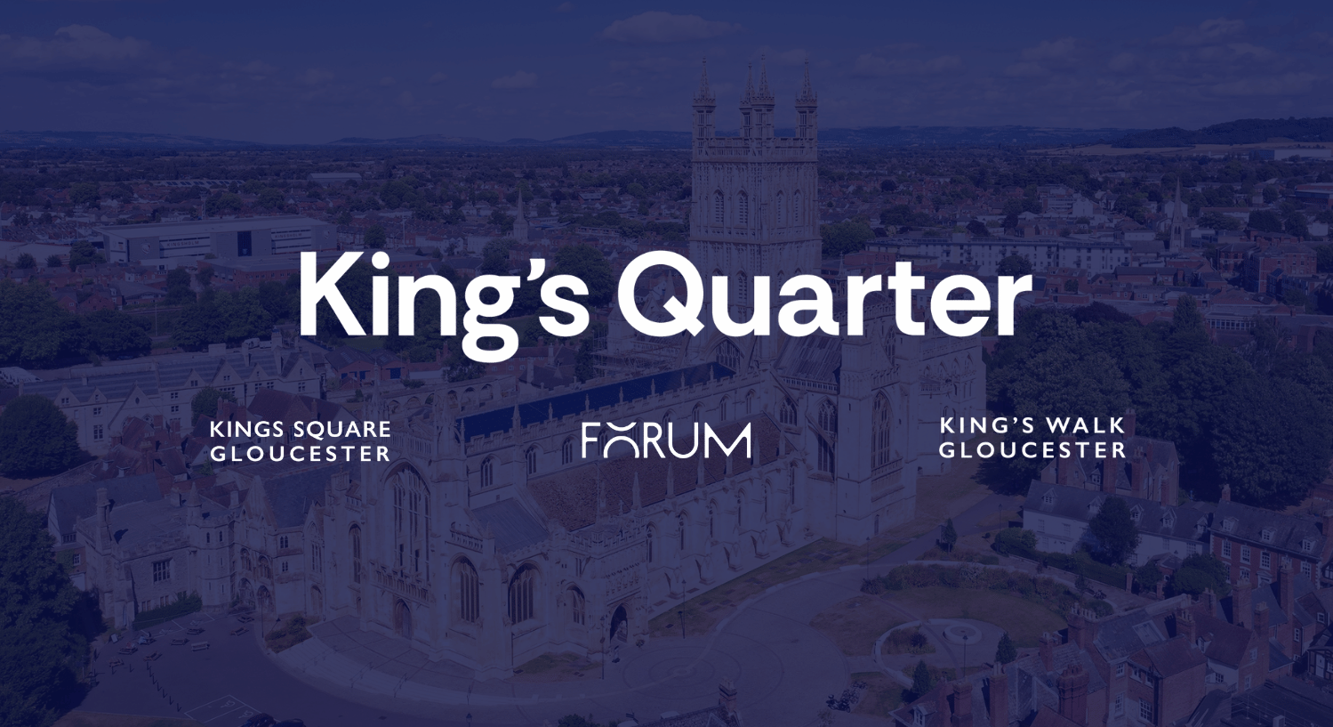 KINGS-QUARTER-three-brands-2025 The three brands that sit under The King's Quarter in Gloucester which launched in 2025.