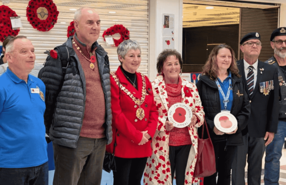 King’s Walk and Eastgate Shopping Centre raise more than £20,000 for Royal British Legion Poppy Appeal
