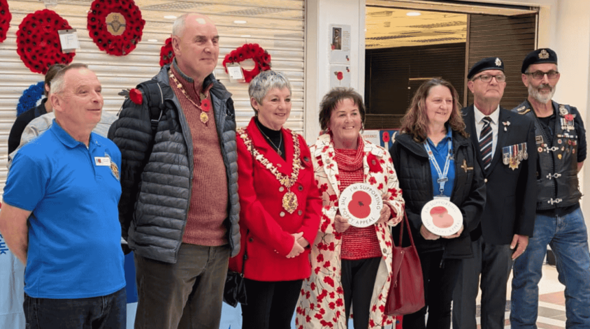King’s Walk and Eastgate Shopping Centre raise more than £20,000 for Royal British Legion Poppy Appeal