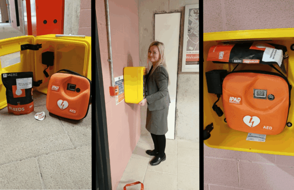 Life-saving equipment installed at the forum