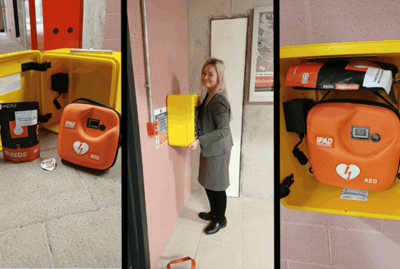 Life-saving equipment installed at the forum